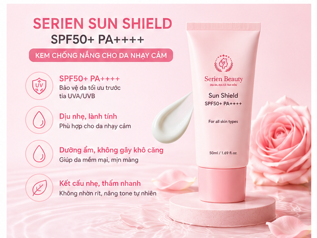 5 lý do nên dùng kem chống nắng SPF50 mỗi ngày cùng Serien Beauty image