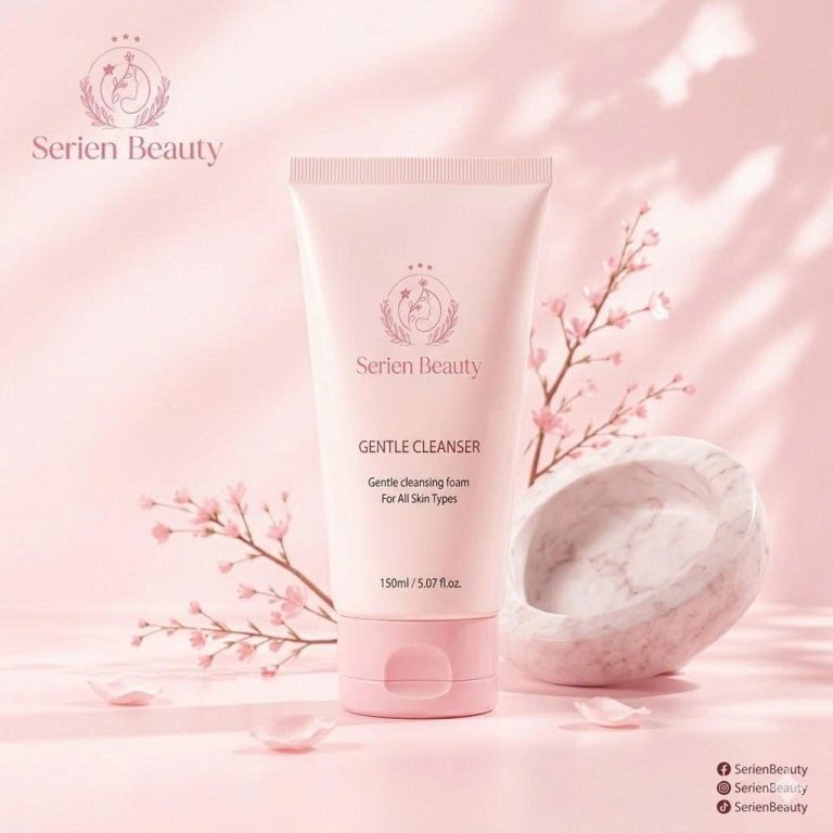 1.Sữa rửa mặt dịu nhẹ Serien – Làm sạch da mà không gây khô căng z7827905639366 c7bbcd64a0962d1bc30a5eaf586e922d